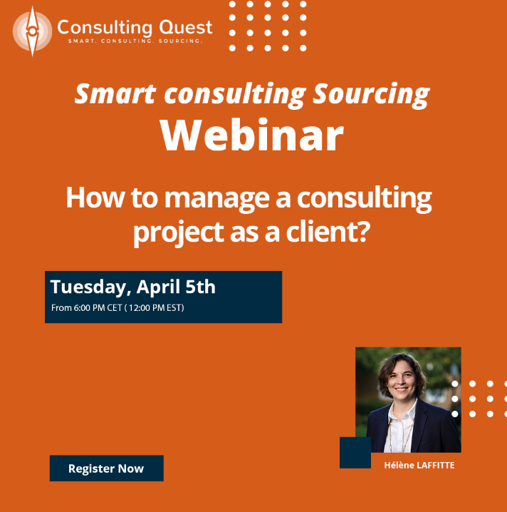 How to manage a consulting project as a client