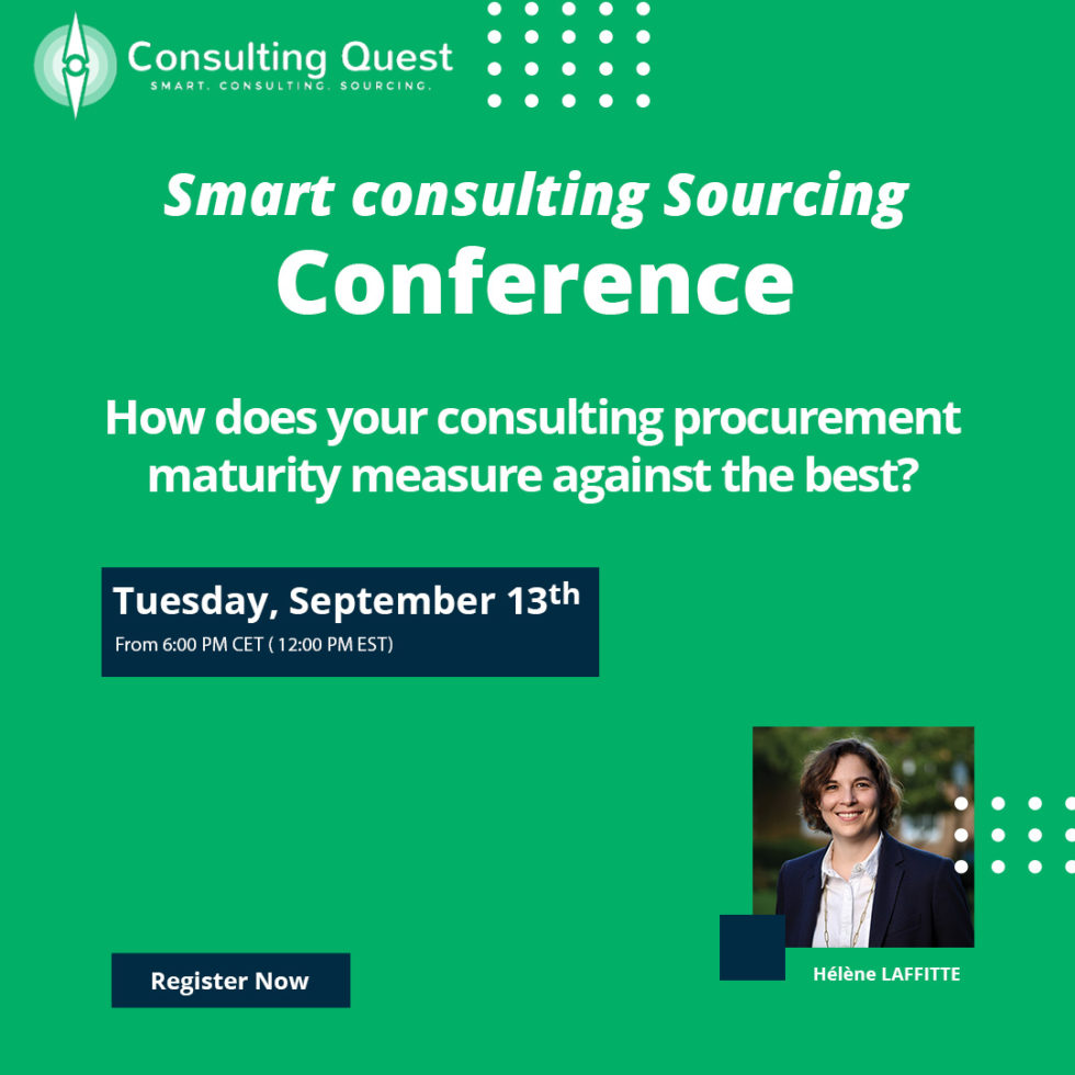 How does your consulting procurement maturity measure against the best?