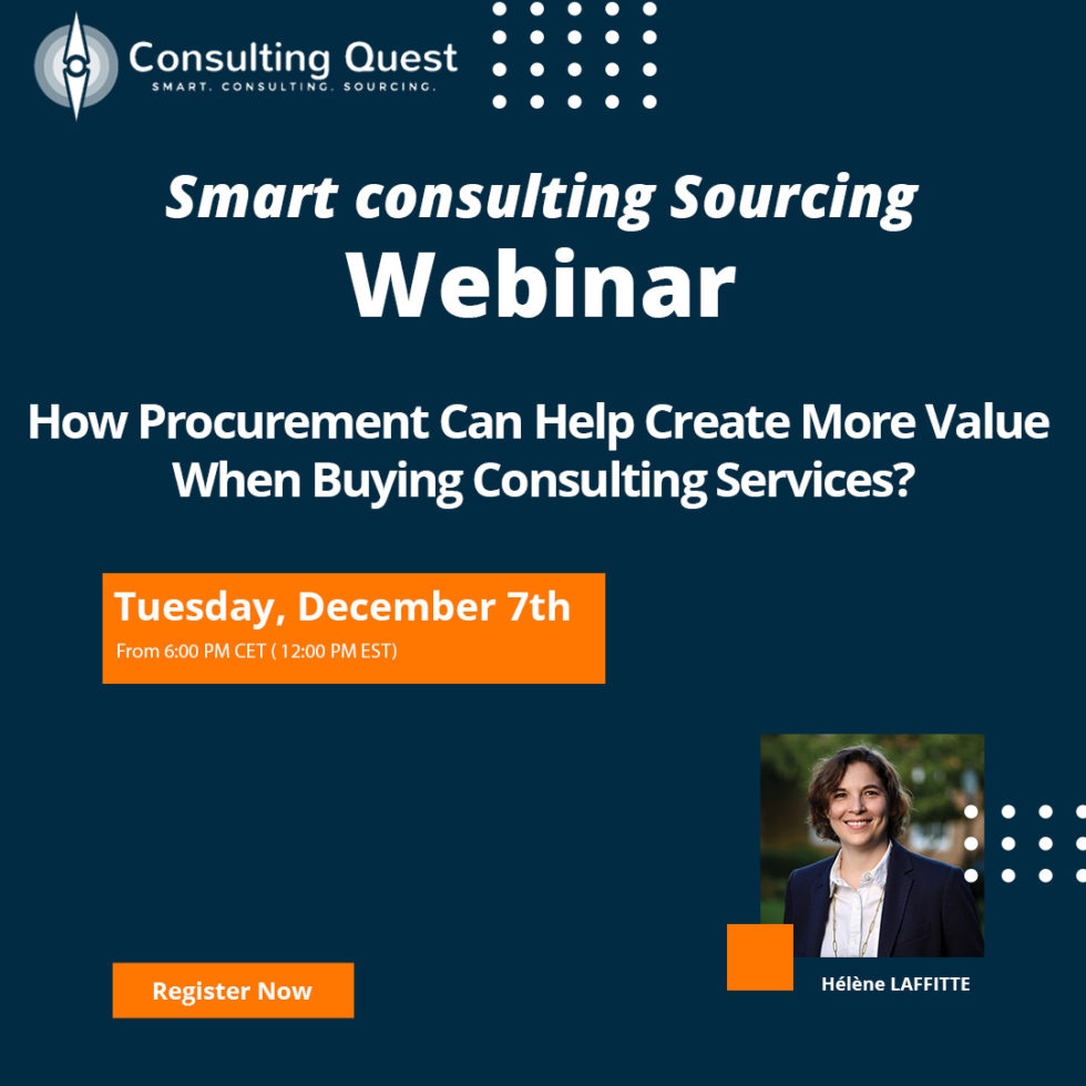 How Procurement Can Help Create More Value When Buying Consulting Services