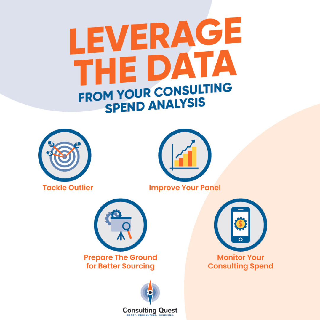 Leverage data from consulting spend analysis