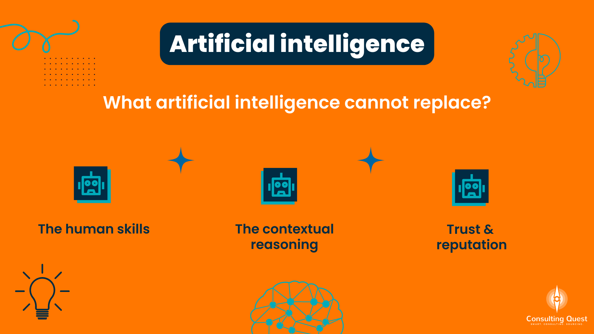 What AI cannot replace
