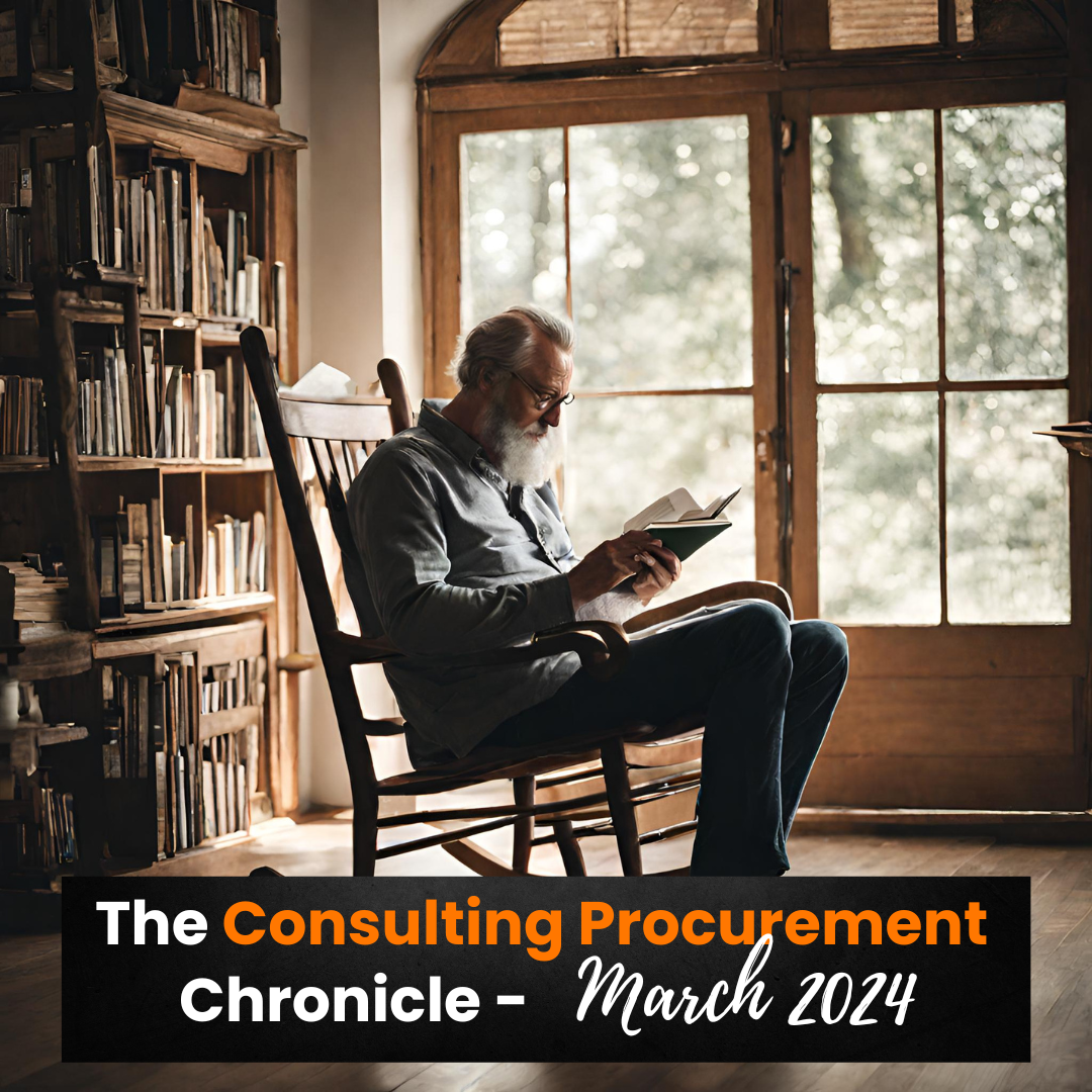 The Consulting Procurement Chronicle – março de 2024